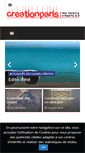Mobile Screenshot of creation-paris.com